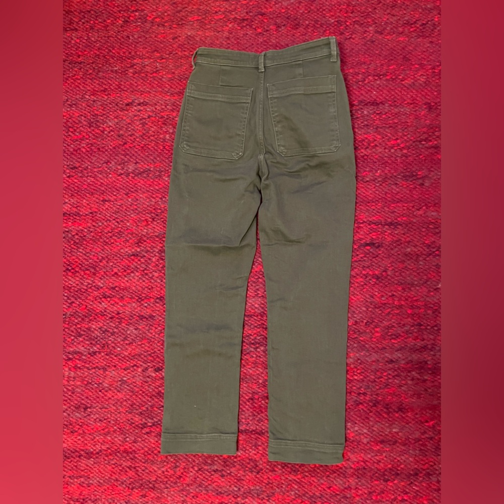 Everlane Slim Leg Crop 2 Lunar Green - Picture 8 of 8